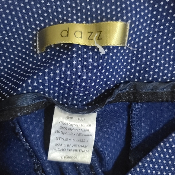 2/$20⭐️Blue White Polkadot High Waist Shorts - Picture 4 of 5